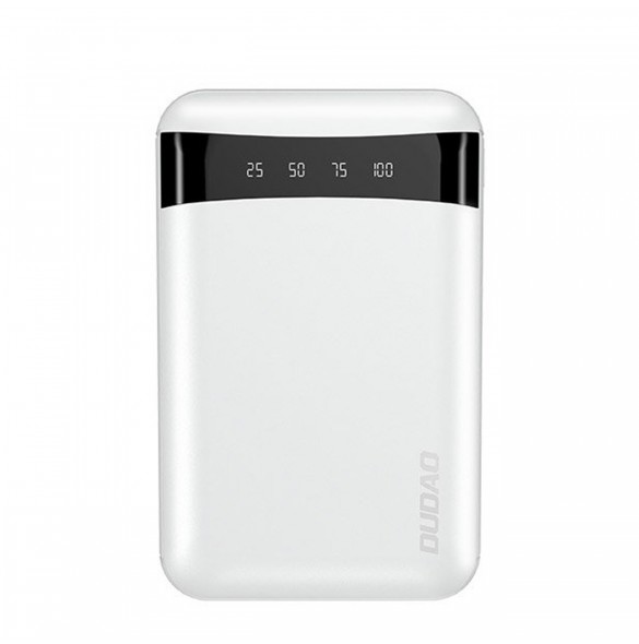Dudao Portable USB Power Bank 10000mAh Vit (K3Pro mini)