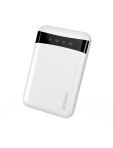 Dudao Portable USB Power Bank 10000mAh Vit (K3Pro mini)