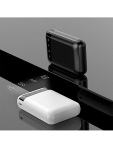 Dudao Portable USB Power Bank 10000mAh Vit (K3Pro mini)