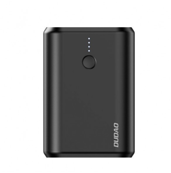 Dudao powerbank 10000 mAh Power Delivery Quick Charge 3.0 22.5 W svart (K14_Black)