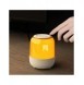 Dudao trådlös Bluetooth 5.0 RGB-högtalare 5W 1200mAh vit (Y11S-vit)