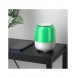Dudao trådlös Bluetooth 5.0 RGB-högtalare 5W 1200mAh vit (Y11S-vit)