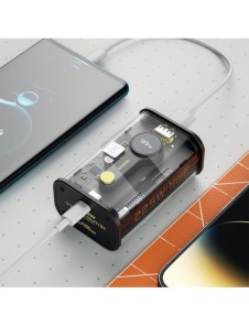 Dudao powerbank 10000mAh 1xUSB-C / 1xUSB-A 22,5W PD svart (K16)