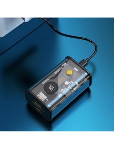 Dudao powerbank 10000mAh 1xUSB-C / 1xUSB-A 22,5W PD svart (K16)