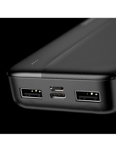 Dudao powerbank 20000mAh 2xUSB-A 10W vit (K4S+)