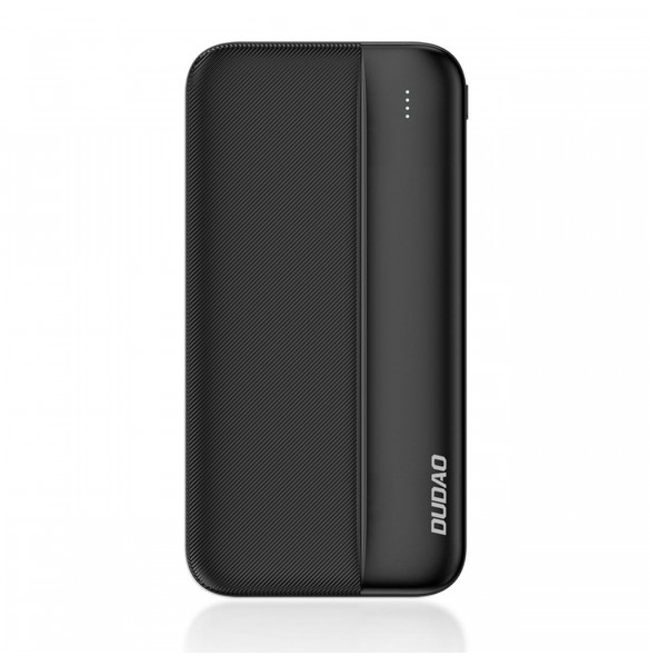 Dudao powerbank 20000mAh 2xUSB-A 10W svart (K4S+)