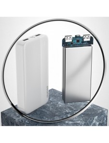 Dudao powerbank 20000mAh 2xUSB-A 10W svart (K4S+)