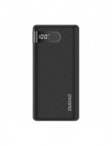 Dudao powerbank 20000 mAh 2x USB / USB Typ C / micro USB 2 A med LED-skärm svart (K9Pro-06)