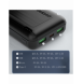 Dudao powerbank 20000 mAh Strömförsörjning 20 W Snabbladdning 3.0 2x USB / USB Typ C svart (K12PQ + svart)
