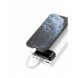 Dudao rymlig powerbank med 3 inbyggda kablar 20000mAh USB Typ C + micro USB + Blixtvit (Dudao K6Pro +)