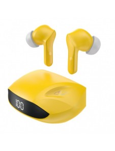 Dudao in-ear trådlösa hörlurar TWS Bluetooth 5.2 gul (U16H-gul)