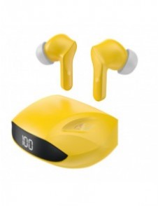 Dudao in-ear trådlösa hörlurar TWS Bluetooth 5.2 gul (U16H-gul)