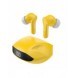 Dudao in-ear trådlösa hörlurar TWS Bluetooth 5.2 gul (U16H-gul)