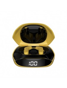 Dudao in-ear trådlösa hörlurar TWS Bluetooth 5.2 gul (U16H-gul)