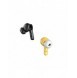 Dudao in-ear trådlösa hörlurar TWS Bluetooth 5.2 gul (U16H-gul)