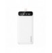 Dudao powerbank 30000 mAh 2x USB / USB-C med LED-ljus vit (K8s+ vit)