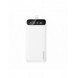 Dudao powerbank 30000 mAh 2x USB / USB-C med LED-ljus vit (K8s+ vit)