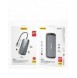 Dudao 11in1 multifunktionell HUB USB Typ C - USB Typ C PD 60 W / HDMI / 3,5 mm minijack / 1x USB 2.0 / SD-kortläsare micro S