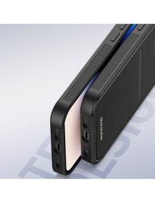 3 i 1 fodral för iPhone 14 Pro Max med MagSafe Wallet RFID Blockeringsställ Dux Ducis Rafi Mag - Svart