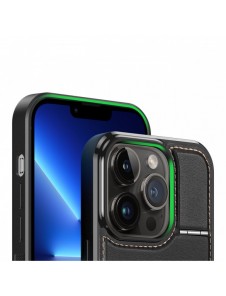 3-i-1 plånboksfodral med ställ för iPhone 13 Pro Max MagSafe RFID Blocker Dux Ducis Rafi Mag - Svart