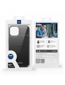 3-i-1 plånboksfodral med ställ för iPhone 15 Plus MagSafe RFID Blocker Dux Ducis Rafi Mag - Svart