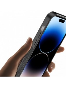 3-i-1 plånboksfodral med ställ för iPhone 15 Pro Max MagSafe RFID Blocker Dux Ducis Rafi Mag - Svart