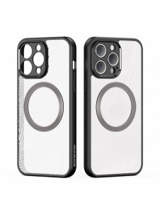 Pansarfodral för iPhone 14 Pro kompatibel med MagSafe Dux Ducis Aimo Mag - svart
