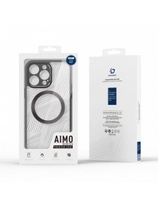Pansarfodral för iPhone 14 Pro kompatibel med MagSafe Dux Ducis Aimo Mag - svart