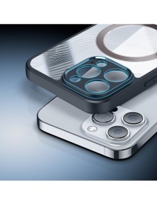 Pansarfodral för iPhone 14 Pro Max kompatibelt med MagSafe Dux Ducis Aimo Mag - svart