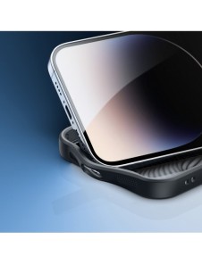 Pansarfodral för iPhone 14 Pro Max kompatibelt med MagSafe Dux Ducis Aimo Mag - svart