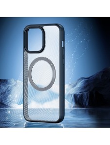 Pansarfodral till iPhone 15 Pro Max med MagSafe Dux Ducis Aimo Mag - svart