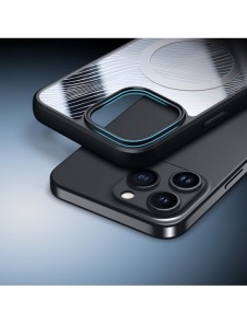 Pansarfodral till iPhone 15 Pro Max med MagSafe Dux Ducis Aimo Mag - svart