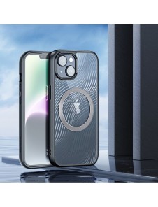 Pansarfodral till iPhone 15 med MagSafe Dux Ducis Aimo Mag - svart