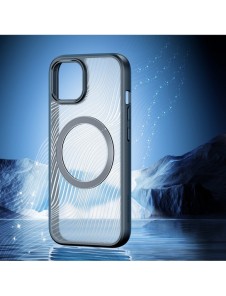 Pansarfodral till iPhone 15 med MagSafe Dux Ducis Aimo Mag - svart