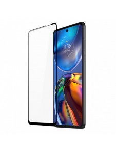 Dux Ducis 10D härdat glas 9H helskärmshärdat glas med ram Motorola Moto E32 svart (väskvänlig)