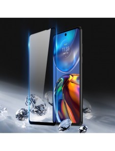 Dux Ducis 10D härdat glas 9H helskärmshärdat glas med ram Motorola Moto E32 svart (väskvänlig)