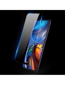 Dux Ducis 10D härdat glas 9H helskärmshärdat glas med ram Motorola Moto E32 svart (väskvänlig)