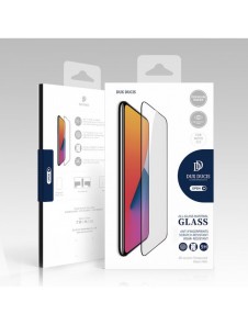 Dux Ducis 10D härdat glas 9H helskärmshärdat glas med ram Motorola Moto G22 svart (väskvänlig)