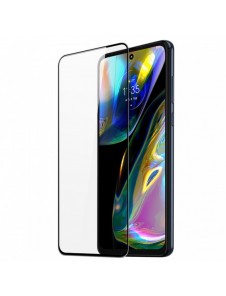 Dux Ducis 10D härdat glas 9H helskärmshärdat glas med ram Motorola Moto G52 svart (väskvänlig)