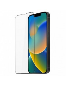 Dux Ducis 10D härdat glas helskärm 9H härdat glas med ram för iPhone 14 Plus svart (fodralvänlig)