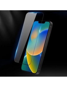 Dux Ducis 10D härdat glas helskärm 9H härdat glas med ram för iPhone 14 Plus svart (fodralvänlig)