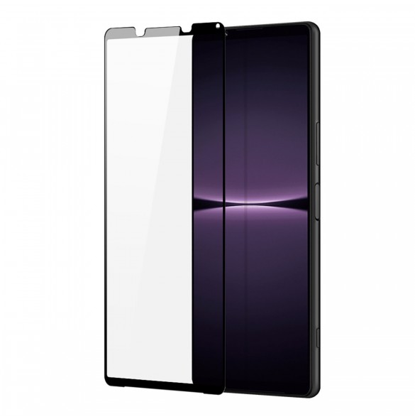 Dux Ducis 10D härdat glas härdat glas för Sony Xperia 1 V 9H med svart ram