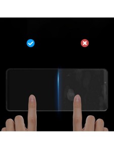 Dux Ducis 10D härdat glas härdat glas för Sony Xperia 1 V 9H med svart ram