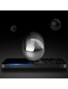 Dux Ducis 10D Tough Screen Protector i härdat glas täckt med ram för iPhone 14 Pro Max svart (väskvänlig)