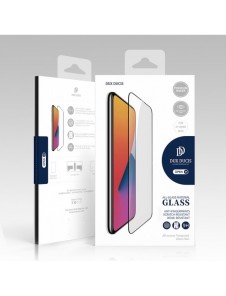Dux Ducis 10D Tough Screen Protector i härdat glas täckt med ram för iPhone 14 Pro Max svart (väskvänlig)