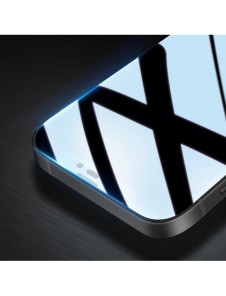 Dux Ducis 10D Tough Screen Protector i härdat glas täckt med ram för iPhone 14 Pro Max svart (väskvänlig)