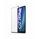 Dux Ducis 9D härdat glas 9H helskärmshärdat glas med Realme Narzo 50A ram svart (väskvänlig)