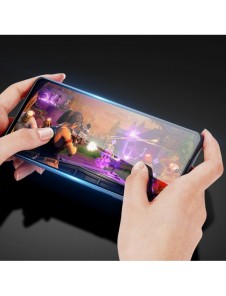 Dux Ducis 9D härdat glas helskärm 9H helskärmshärdat glas med ram för Samsung Galaxy M53 5G svart (fodralvänlig)