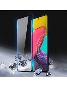 Dux Ducis 9D härdat glas helskärm 9H helskärmshärdat glas med ram för Samsung Galaxy M53 5G svart (fodralvänlig)