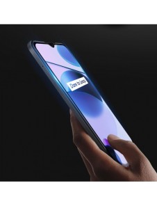 Dux Ducis 9D härdat glas helskärm 9H härdat glas med ram Realme C35 svart (väskvänlig)